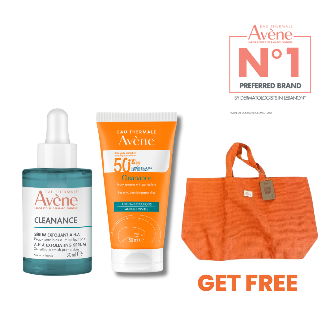 Cleanance Serum+ Cleanance Sunscreen+ Free Bag