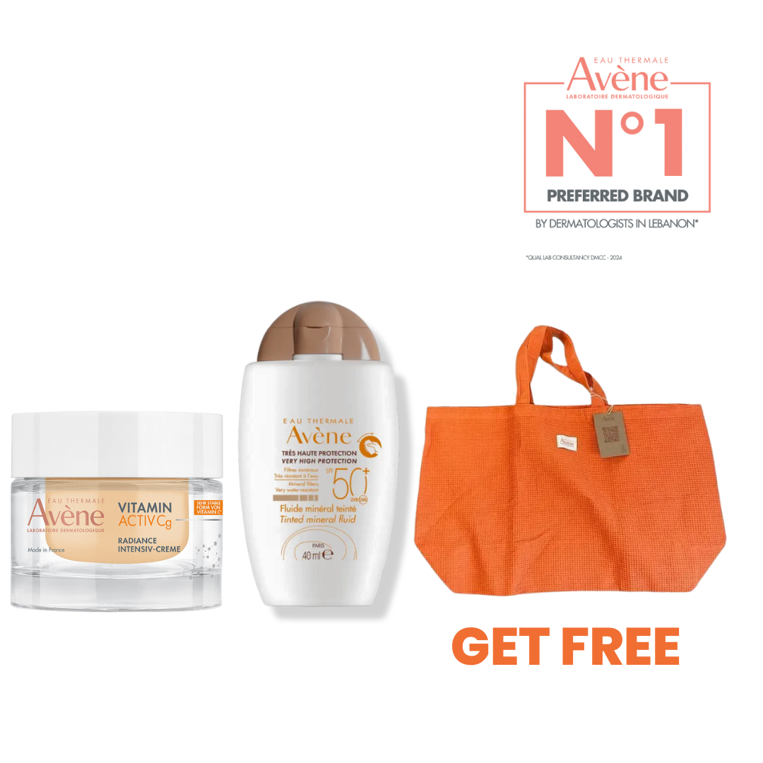 Vitamin Activ Cg Cream+ Tinted Mineral Sunscreen+ Free Bag