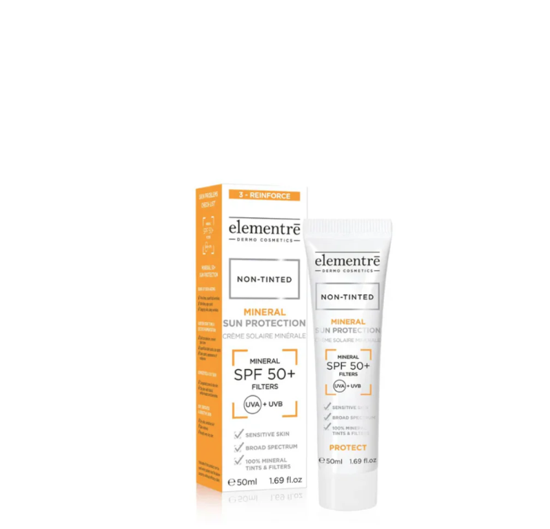 Non Tinted Mineral Sun Protection SPF 50