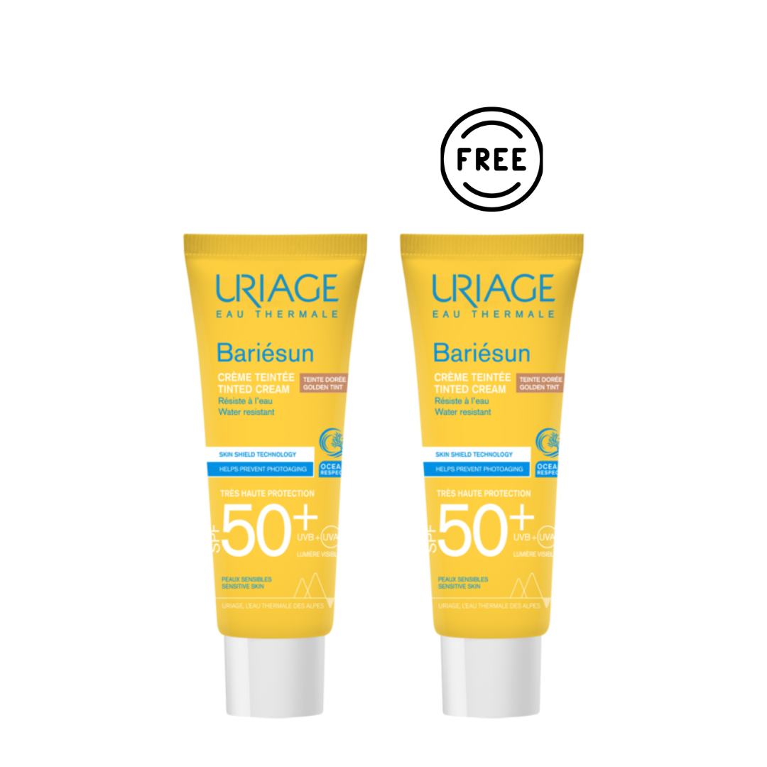 BARIESUN SPF50+ Cream Tinted Gold 50ML Buy 1 Get 1 Free