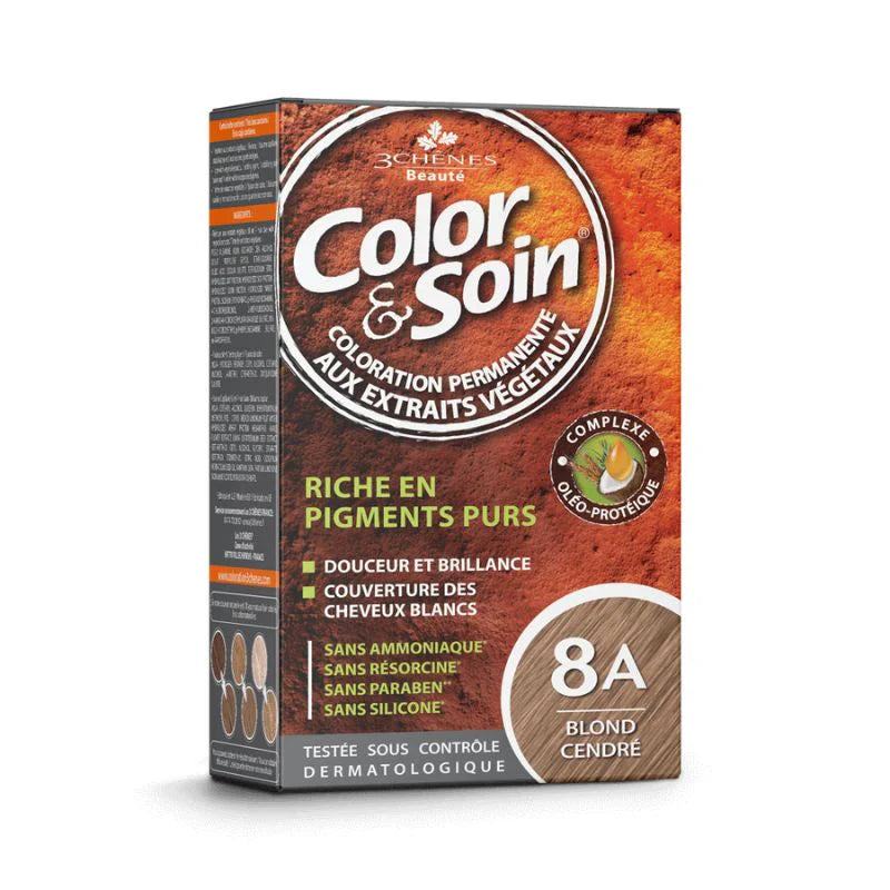 Coloration Permanente 8 A Ash Blond
