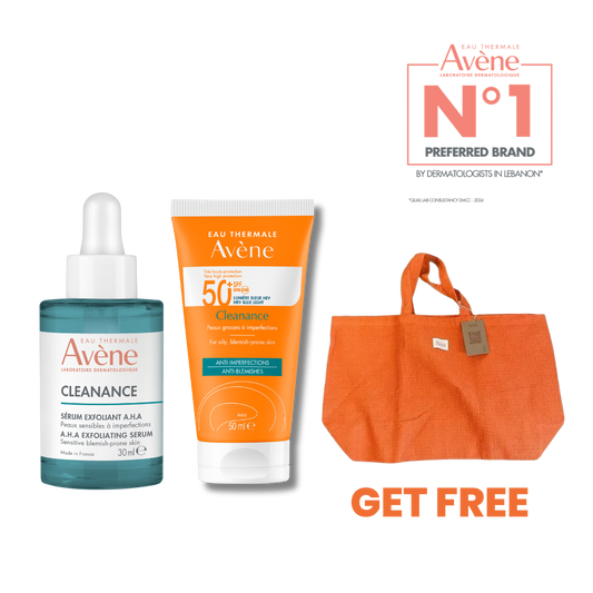 Cleanance Serum+ Cleanance Sunscreen+ Free Bag
