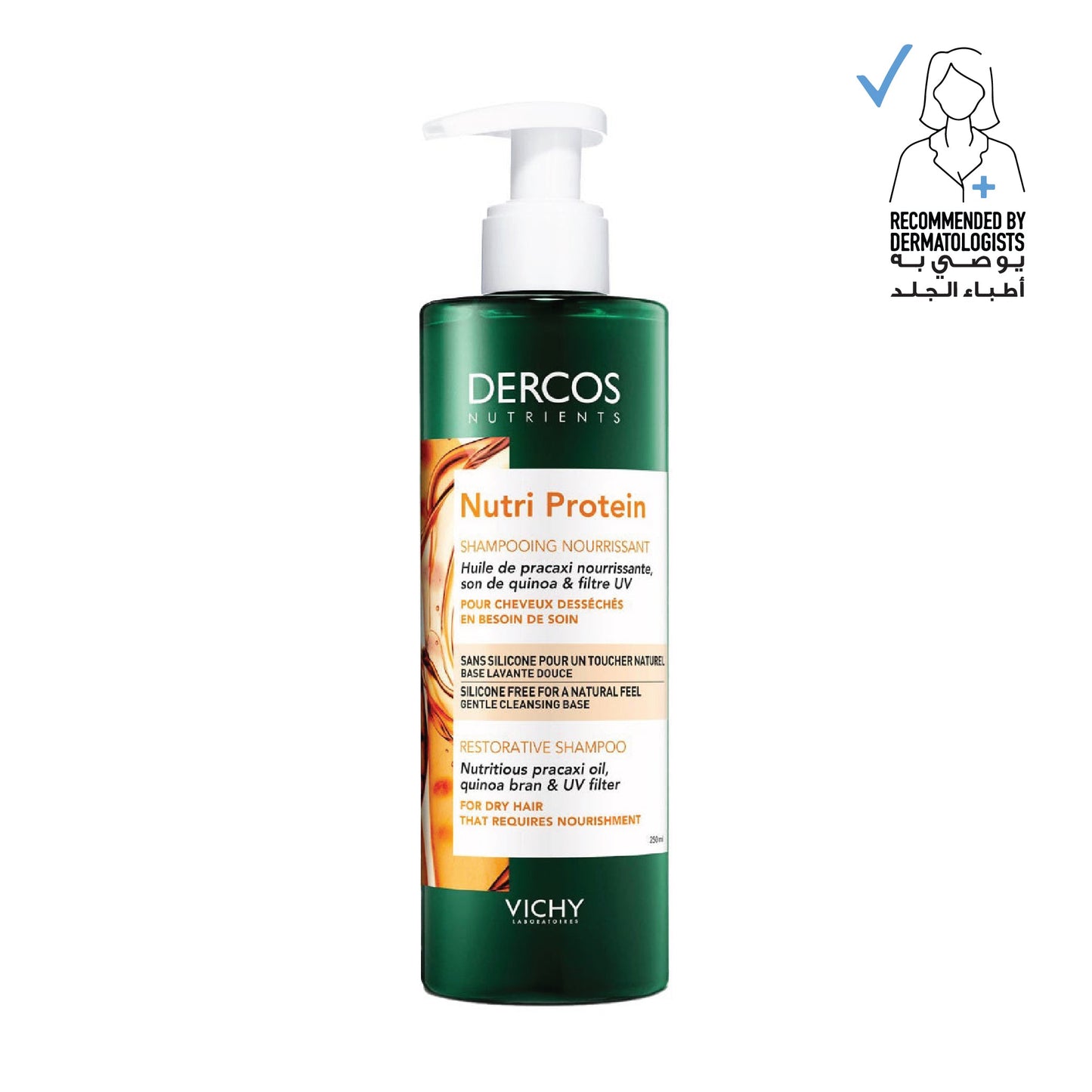 Dercos Nutri Protein Shampoo 250 ml