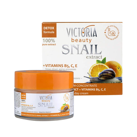 Snail Extract Day Cream With Vitamins B5, C, E