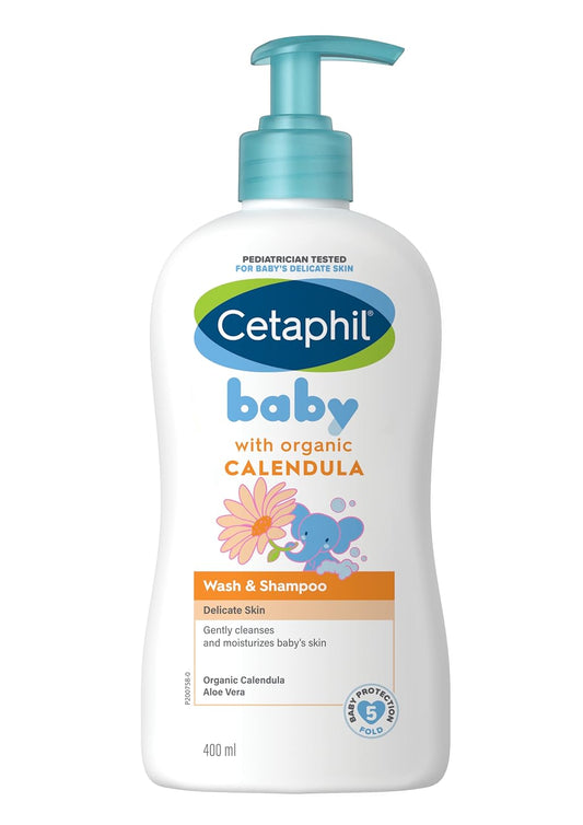 Baby Calendula Wash And Shampoo 400 ml