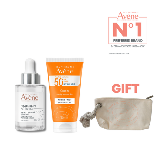 Hyaluron Activ B3 Serum + Cream Sunscreen + Free Pouch