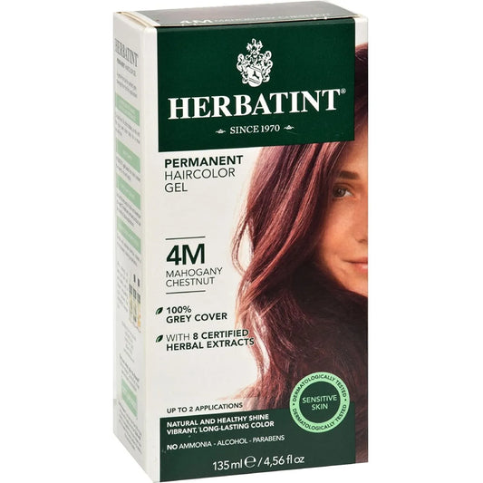 Permanent Haircolour Gel 4 M Mahogany Chestnut