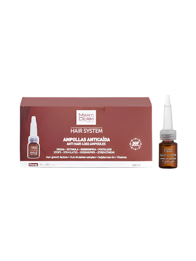 Hair System Anti Hair Loss Ampoules 14 Ampoules