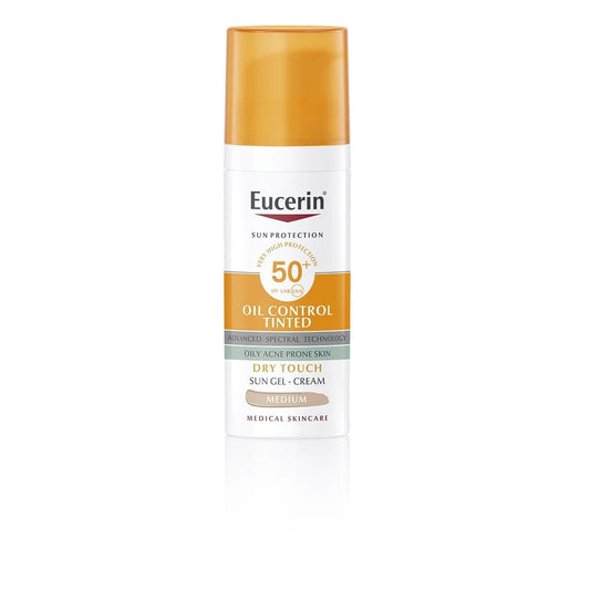 Sunscreen Oil Control Sun Gel-Cream Tinted Dry Touch SPF50+