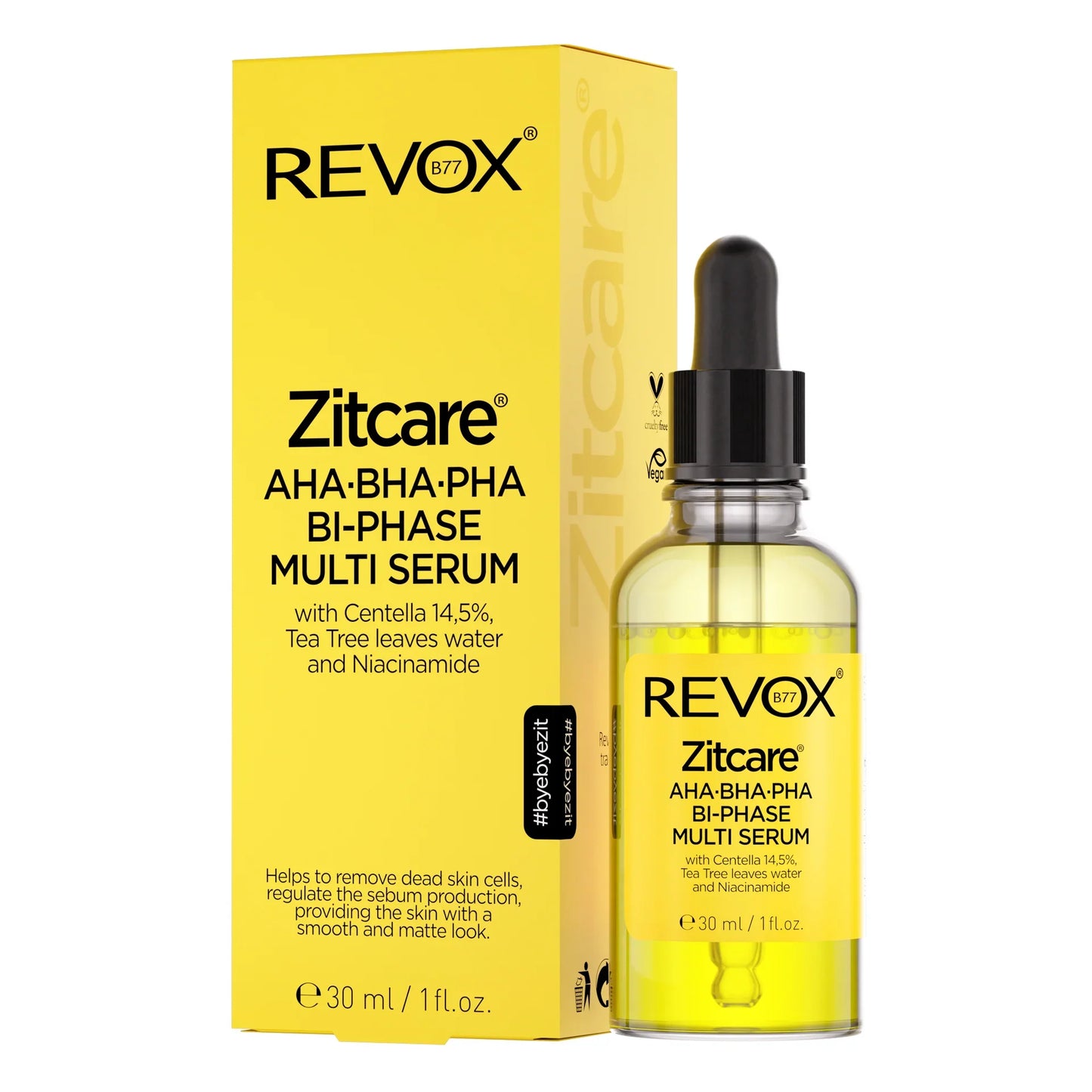 Zitcare AHA BHA PHA Bi Phase Multi Serum