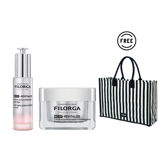 NCEF Revitalize Cream + NCEF Revitalize Serum + Free Filorga Summer Bag