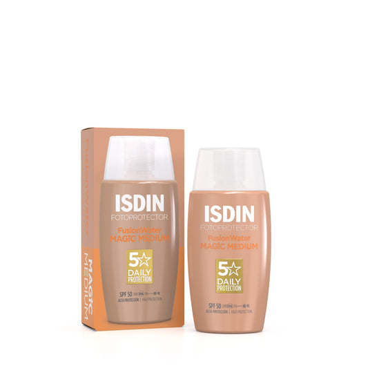 Fotoprotector Fusion Water With Color Medium SPF 50+