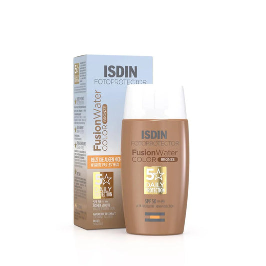 Fotoprotector Fusion Water With Color Bronze SPF 50+